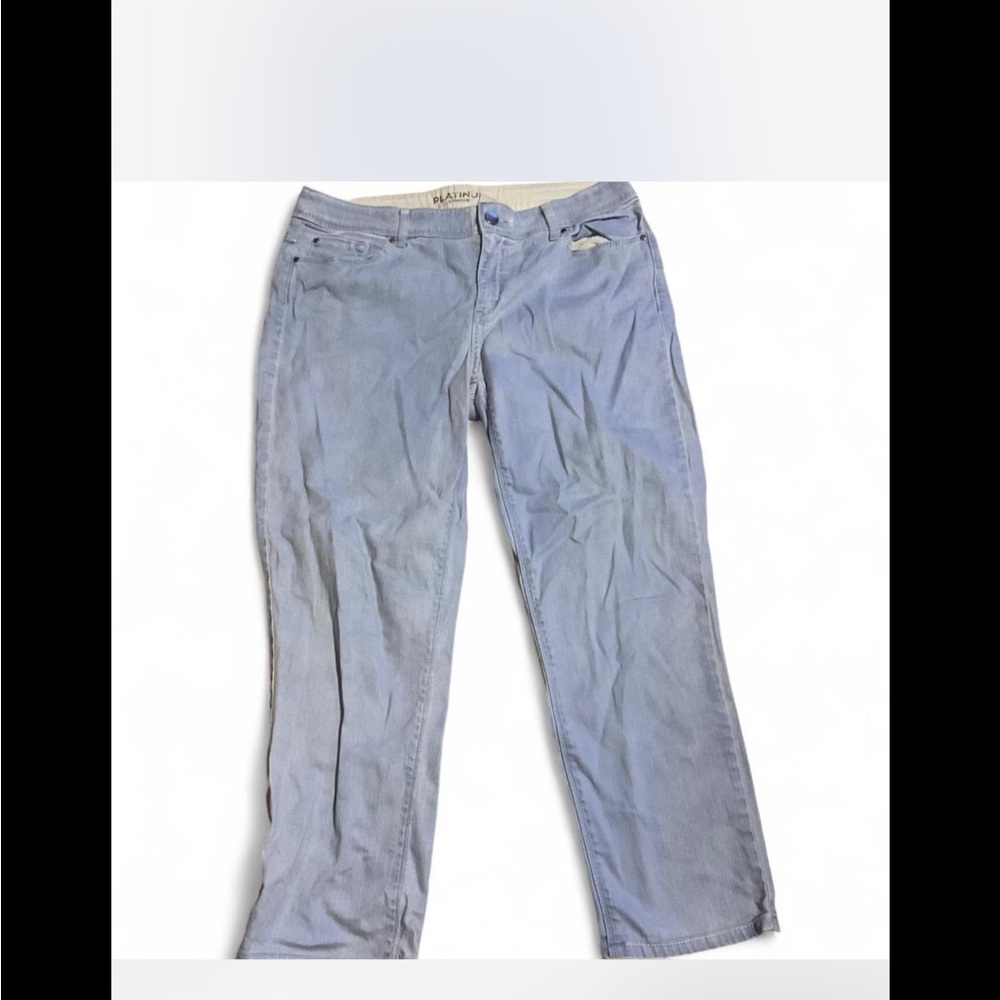 Chico's Platinum Light‎ Blue Jeans